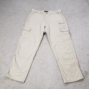 Rothco Ripstop Cargo Tactical‎ Pants Mens 40 38x31 Tan Cotton Military Workwear